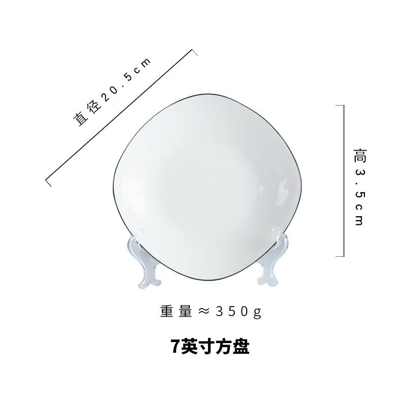 Square bowl